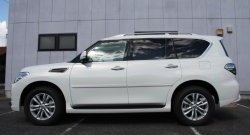 43 999 р. Комплект порогов Impul Nissan Patrol 6 Y62 дорестайлинг (2010-2014) (Неокрашенные)  с доставкой в г. Нижний Новгород. Увеличить фотографию 8