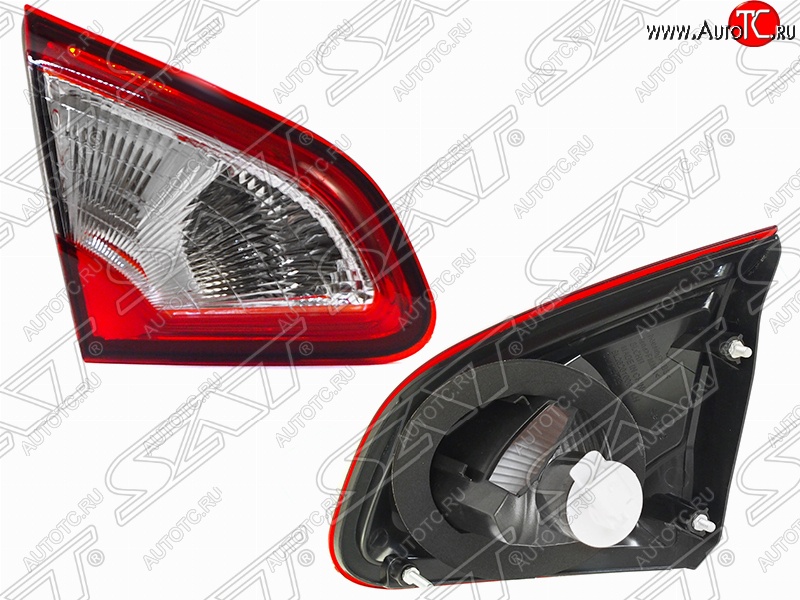 3 399 р. Левый фонарь SAT (внутренний) Nissan Qashqai 1 J10 рестайлинг (2010-2013)  с доставкой в г. Нижний Новгород