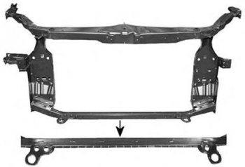 Панель передняя SPARD (для двигателя 2L) Nissan Qashqai +2 1 J10 рестайлинг (2010-2014)