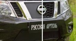 659 р. Зимняя заглушка решетки радиатора РА  Nissan Teana  3 L33 (2014-2020) дорестайлинг  с доставкой в г. Нижний Новгород. Увеличить фотографию 3