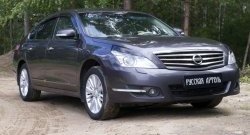 1 099 р. Реснички на фары RA Nissan Teana 2 J32 рестайлинг (2011-2014) (Неокрашенные)  с доставкой в г. Нижний Новгород. Увеличить фотографию 3