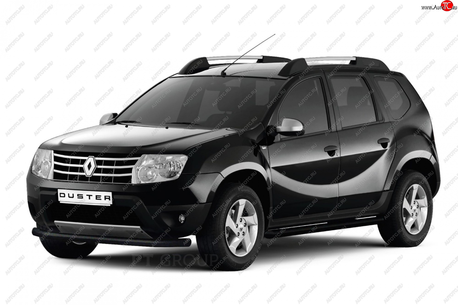 7 249 р. Защита порогов вогнутая из трубы Ø63 Petroil Tuning Renault Duster HS дорестайлинг (2010-2015) (Серебристый (Искра) ППК)  с доставкой в г. Нижний Новгород