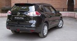 1 599 р. Защитная накладка на задний бампер RA Nissan X-trail 3 T32 рестайлинг (2017-2022)  с доставкой в г. Нижний Новгород. Увеличить фотографию 2