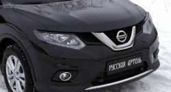 729 р. Реснички на фары RA  Nissan X-trail  3 T32 (2013-2018) дорестайлинг (Неокрашенные)  с доставкой в г. Нижний Новгород. Увеличить фотографию 3