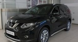 16 299 р. Защита порогов из круглой трубы диаметром 63 мм SLITKOFF Nissan X-trail 3 T32 рестайлинг (2017-2022)  с доставкой в г. Нижний Новгород. Увеличить фотографию 4