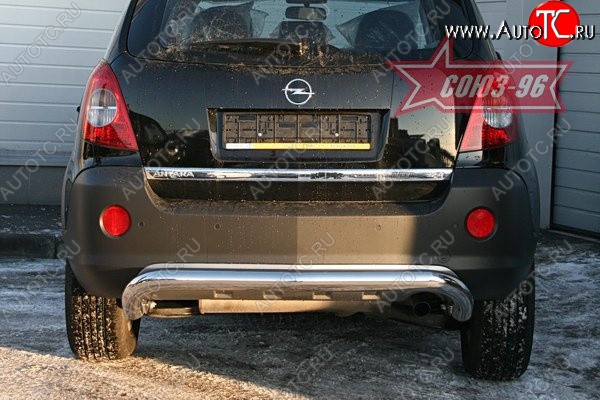 11 564 р. Защита заднего бампера Souz-96 (d76) Opel Antara (2006-2010)  с доставкой в г. Нижний Новгород