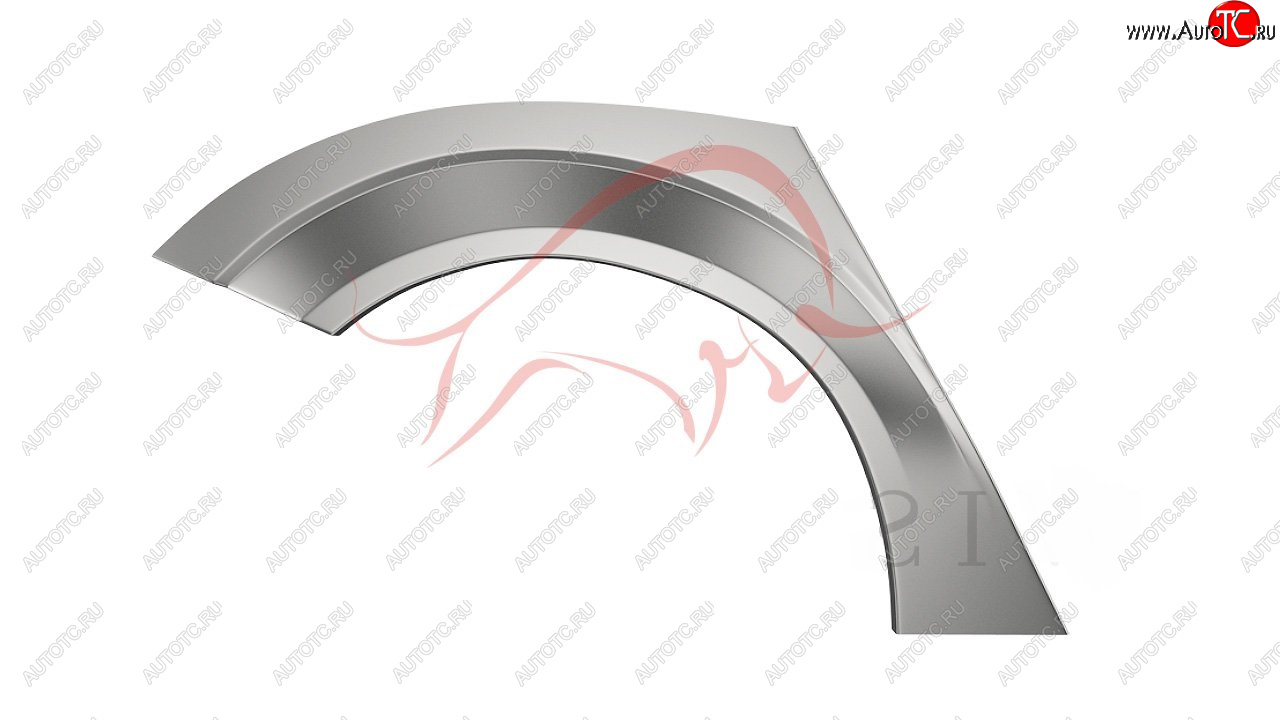 2 189 р. Правая задняя ремонтная арка (внешняя) Wisentbull  Opel Astra  H (2007-2015) универсал рестайлинг (оцинкованная сталь 1-1,2 мм)  с доставкой в г. Нижний Новгород
