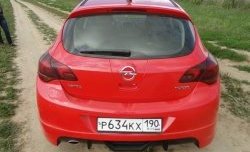 3 899 р. Накладка Sport на задний бампер Opel Astra J хэтчбек 5 дв.  рестайлинг (2012-2017) (Неокрашенная)  с доставкой в г. Нижний Новгород. Увеличить фотографию 3