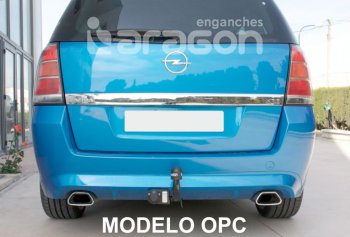 22 699 р. Фаркоп Aragon. (шар A) Opel Zafira В дорестайлинг (2005-2008)  с доставкой в г. Нижний Новгород. Увеличить фотографию 10