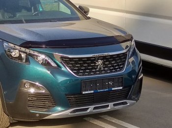 Дефлектор капота SIM Peugeot 3008 2 (2016-2025)