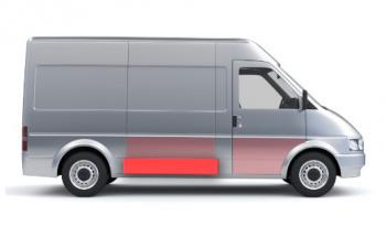 1 489 р. Правая средняя нижняя боковая панель (ремонтная) Wisentbull Fiat Ducato 230 (1994-2002)  с доставкой в г. Нижний Новгород. Увеличить фотографию 1