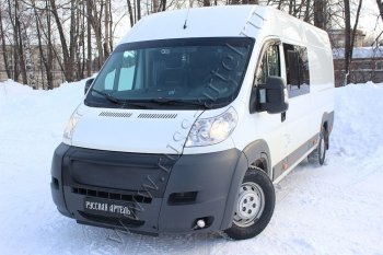 4 899 р. Решётка радиатора RA (зимний вариант, 250 кузов, заготовка) Peugeot Boxer 250 (2006-2014) (Поверхность глянец (под окраску), Неокрашенная)  с доставкой в г. Нижний Новгород. Увеличить фотографию 3