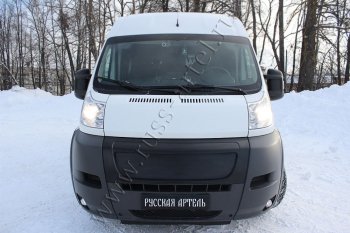 4 899 р. Решётка радиатора RA (зимний вариант, 250 кузов, заготовка) Peugeot Boxer 250 (2006-2014) (Поверхность глянец (под окраску), Неокрашенная)  с доставкой в г. Нижний Новгород. Увеличить фотографию 4