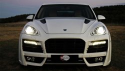 42 299 р. Пластиковый капот TECHART MAGNUM Porsche Cayenne 958 (2010-2014) (Неокрашенный)  с доставкой в г. Нижний Новгород. Увеличить фотографию 3