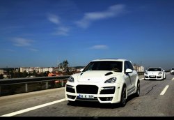 42 299 р. Пластиковый капот TECHART MAGNUM Porsche Cayenne 958 (2010-2014) (Неокрашенный)  с доставкой в г. Нижний Новгород. Увеличить фотографию 4