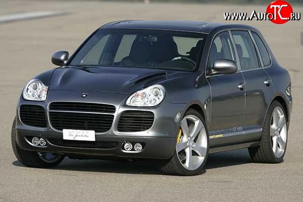 21 499 р. Накладка на передний бампер Gemballa Aero I Porsche Cayenne 955 (2002-2006) (Неокрашенная)  с доставкой в г. Нижний Новгород