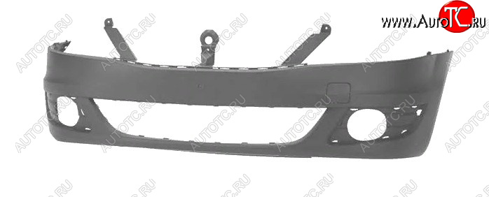 1 599 р. Передний бампер Стандарт Renault Logan 1 рестайлинг (2010-2016) (Неокрашенный)  с доставкой в г. Нижний Новгород