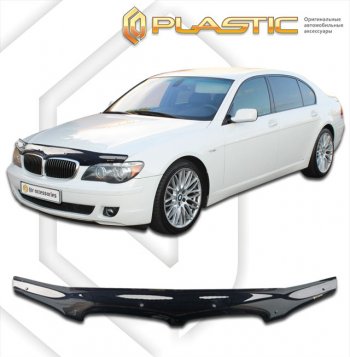 Дефлектор капота CA-Plastic BMW (БМВ) 7 серия  E65,E66, E67, E68 (2005-2008) E65,E66, E67, E68 рестайлинг, седан