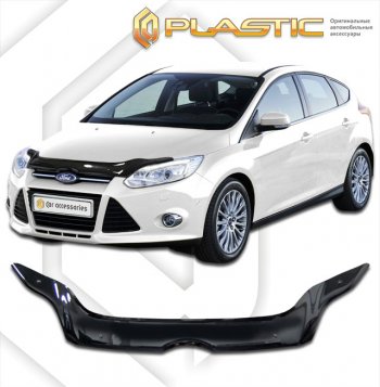 Дефлектор капота CA-Plastic Ford Focus 3 универсал дорестайлинг (2010-2015)