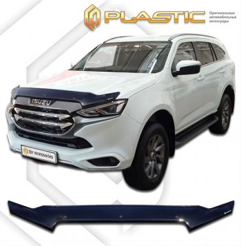 Дефлектор капота CA-Plastic Isuzu (Исузу) mu-X (Мю)  TF (2021-2023) TF