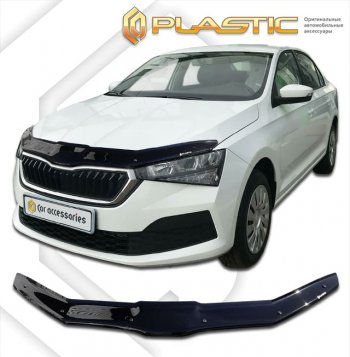 Дефлектор капота CA-Plastic Skoda Rapid MK2 (2019-2024)