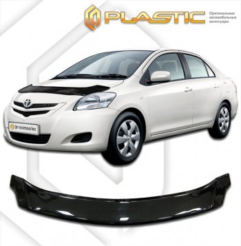 Дефлектор капота CA-Plastic Toyota Yaris XP90 седан дорестайлинг (2006-2009)