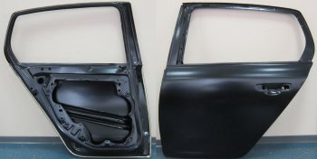 Левая дверь задняя BodyParts Volkswagen (Волксваген) Golf (Гольф)  6 (2008-2014) 6 хэтчбэк 5 дв.