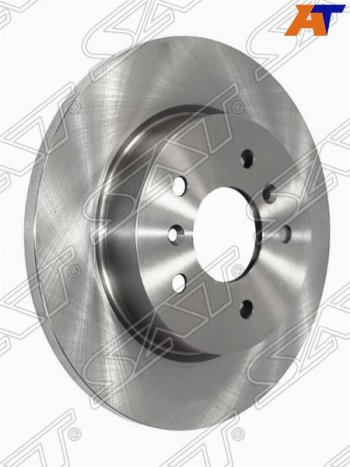 Задний тормозной диск (не вентилируемый, d 289) SAT Nissan (Нисан) Qashqai (Кашкай)  2 (2013-2022) 2 J11 дорестайлинг, J11 рестайлинг