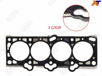 1 899 р. Прокладка ГБЦ G4GCG4GB 1,82,0(металл) DYG Hyundai Avante (2000-2006)  с доставкой в г. Нижний Новгород. Увеличить фотографию 3