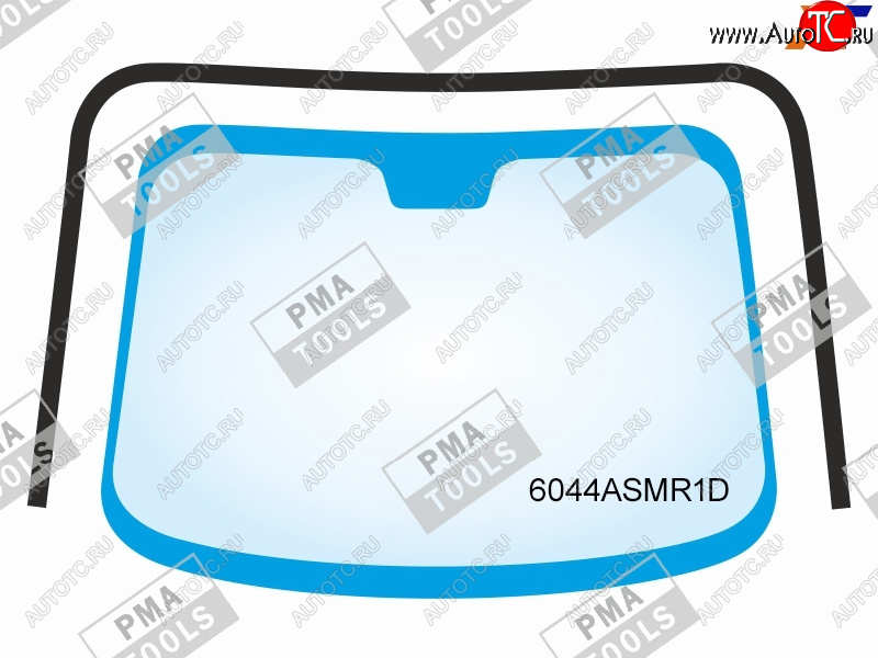 3 099 р. Молдинг лобового стекла (панорамная крыша) PMA Nissan Qashqai 1 дорестайлинг (2007-2010)  с доставкой в г. Нижний Новгород