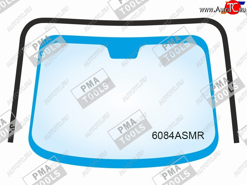 3 069 р. Молдинг лобового стекла (П-образный) PMA Nissan Qashqai 2 J11 рестайлинг (2017-2022)  с доставкой в г. Нижний Новгород