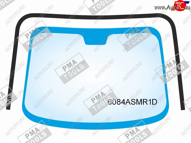 3 289 р. Молдинг лобового стекла PMA Nissan Qashqai 2 J11 рестайлинг (2017-2022)  с доставкой в г. Нижний Новгород