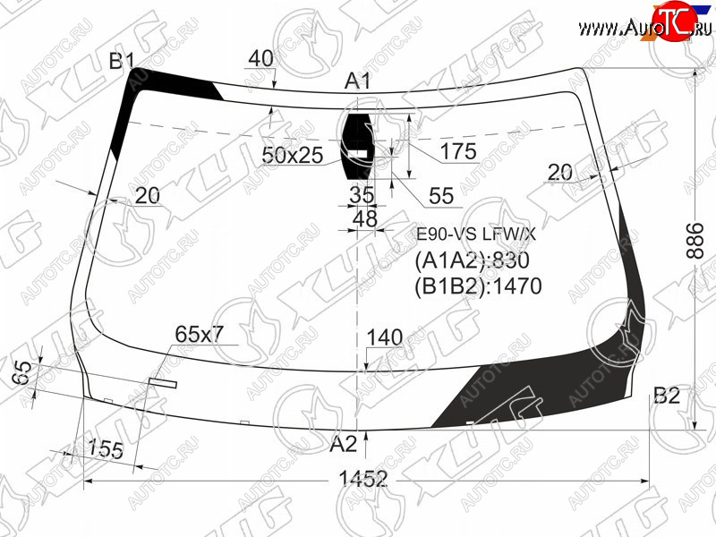 6 699 р. Стекло лобовое (Датчик дождя) XYG  BMW 3 серия ( E90,  E91) (2004-2012) седан дорестайлинг, универсал дорестайлинг, седан рестайлинг, универсал рестайлинг  с доставкой в г. Нижний Новгород