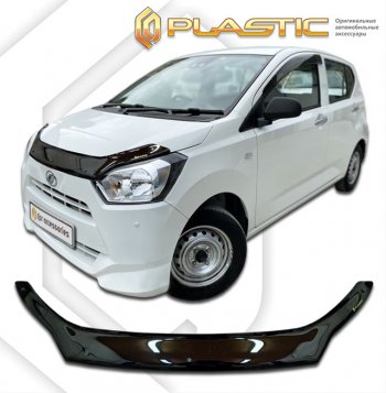 Дефлектор капота CA-Plastic Daihatsu (Дайхатсу) Mira e:S (Мира)  LA350S,LA360S (2017-2024) LA350S,LA360S