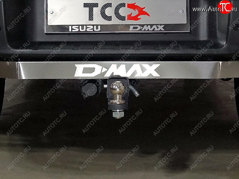 21 999 р. Фаркоп (тягово-сцепное устройство) TCC Тюнинг  Isuzu D-Max  RG (2020-2023) DoubleCab (оцинкованный, шар E, надпись D-MAX)  с доставкой в г. Нижний Новгород