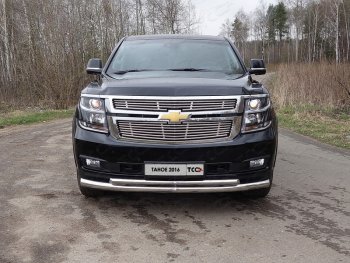 Нижняя декоративная вставка в бампер ТСС Тюнинг Chevrolet (Шевролет) Tahoe (Тахо)  K2UC (2014-2021) K2UC ()