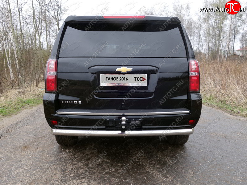 22 999 р. Защита задняя d76,1 мм ТСС Тюнинг  Chevrolet Tahoe  K2UC (2014-2021)  с доставкой в г. Нижний Новгород