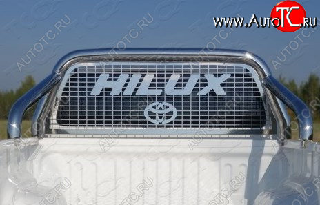 72 399 р.  Защита кузова и заднего стекла (нержавейка Ø76,1) ТСС Тюнинг  Toyota Hilux  AN120 (2016-2024) дорестайлинг, 1-ый рестайлинг, 2-ой рестайлинг (без крышки)  с доставкой в г. Нижний Новгород