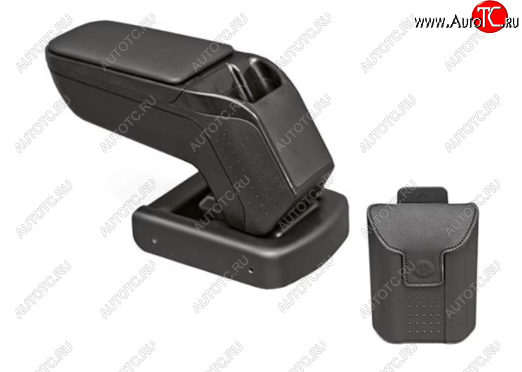 10 899 р. Подлокотник ARMSTER 2 BLACK для PEUGEOT 308 2007-2013 Пежо Peugeot 308 T7 хэтчбек 5 дв. дорестайлинг (2007-2011) (Чёрный)  с доставкой в г. Нижний Новгород