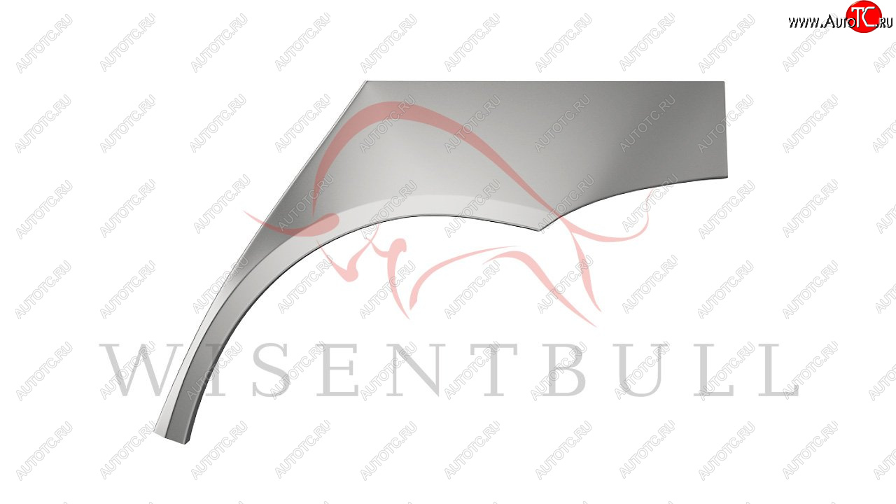 2 189 р. Левая задняя ремонтная арка (внешняя) Wisentbull  Лада Приора  2170 (2007-2018) седан дорестайлинг, седан рестайлинг  с доставкой в г. Нижний Новгород