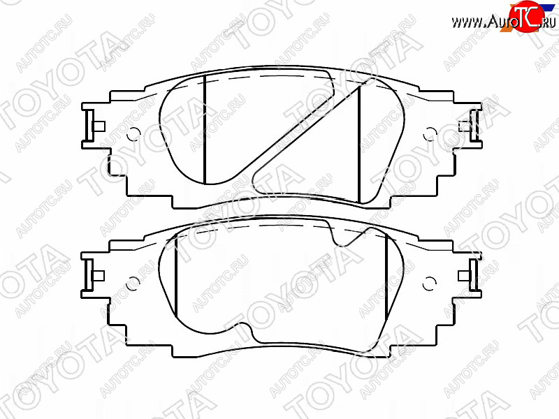 7 999 р. Колодки тормозные задние RH-LH SAT Lexus RX450 AL20 дорестайлинг (2015-2019)  с доставкой в г. Нижний Новгород