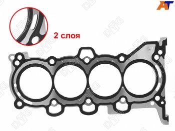 Прокладка ГБЦ G4EH 2.0 (металл) DYG Hyundai Creta (GS,  SU), Elantra (AD,  CN7), Tucson (TL,  NX4), KIA Cerato (3 YD,  4 BD), Sportage (4 QL,  5 NQ5)