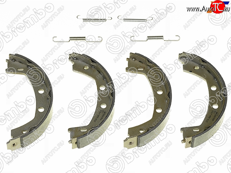 4 899 р. Колодки барабанные задние RH-LH SAT Land Rover Freelander L359 дорестайлинг (2006-2010)  с доставкой в г. Нижний Новгород