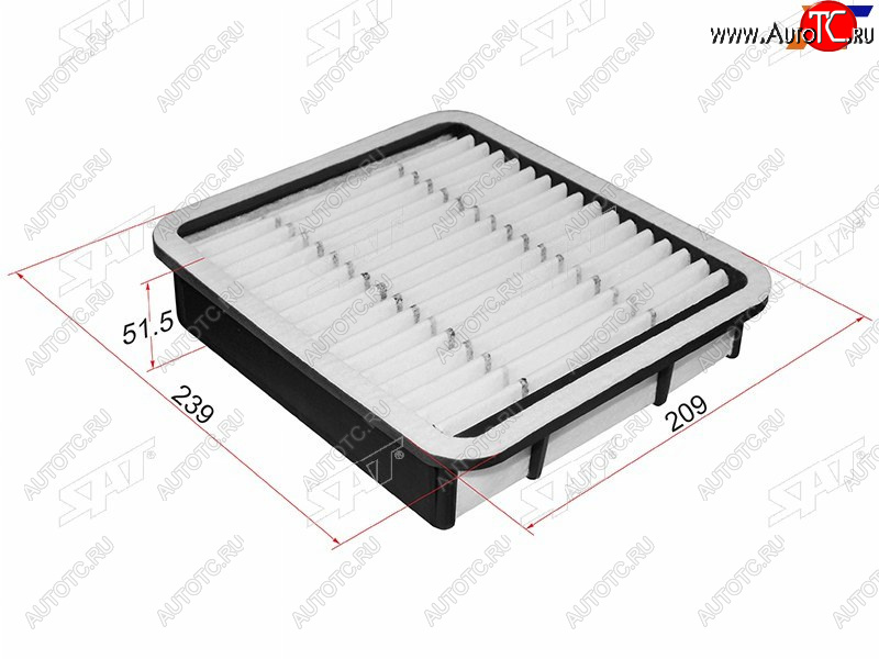 349 р. Фильтр воздушный SAT  Toyota Mark 2  Blit (2002-2007) универсал  с доставкой в г. Нижний Новгород