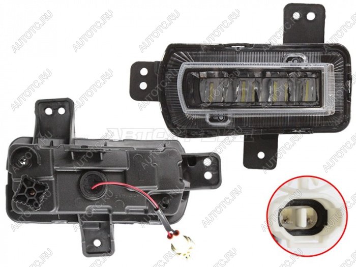 3 379 р. Левая противотуманная фара SAT Geely Coolray SX11 дорестайлинг (2018-2023)  с доставкой в г. Нижний Новгород