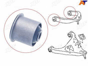 499 р. Сайлентблок верхнего рычага FR SAT  Nissan Patrol  6 (2010-2017) Y62 дорестайлинг, Y62 рестайлинг  с доставкой в г. Нижний Новгород. Увеличить фотографию 2