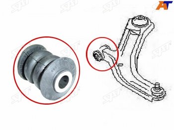 195 р.  Сайлентблок переднего рычага FR SAT Nissan March 3 K12 хэтчбэк 5 дв. правый руль 1-ый рестайлинг (2005-2007)  с доставкой в г. Нижний Новгород. Увеличить фотографию 3