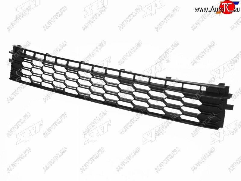1 199 р. Нижняя решетка переднего бампера SAT  Skoda Rapid  NH3 (2017-2020) рестайлинг лифтбэк  с доставкой в г. Нижний Новгород