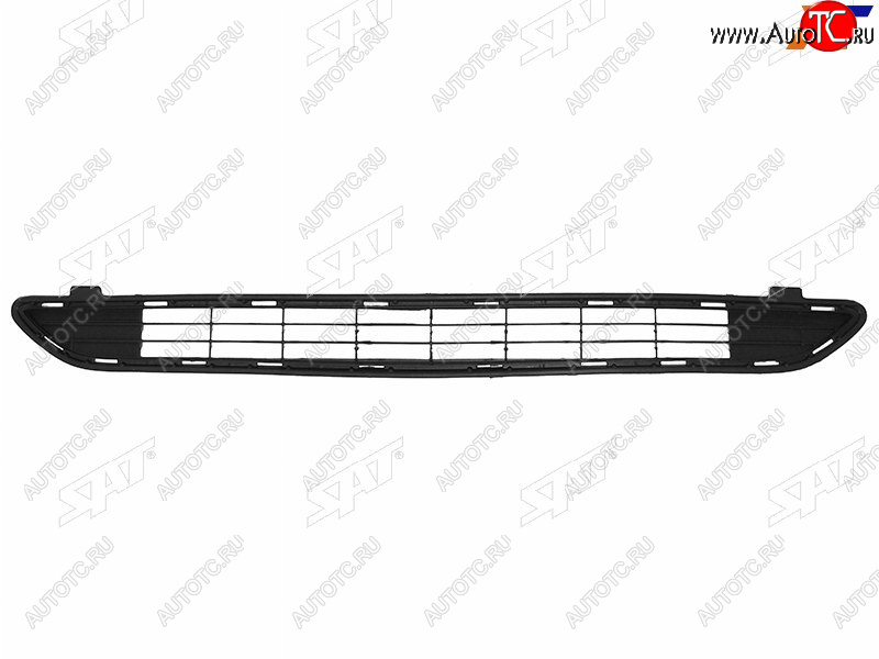 1 049 р. Верхняя решетка переднего бампера SAT  Toyota RAV4  XA40 (2015-2019) 5 дв. рестайлинг  с доставкой в г. Нижний Новгород