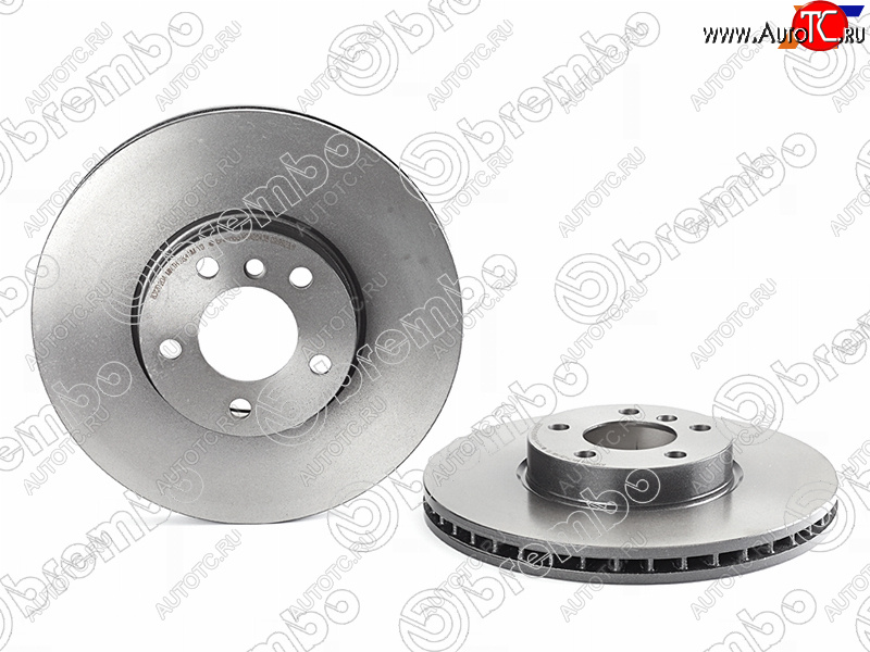 8 249 р. Диск тормозной передние Ø300 BREMBO BMW X5 E70 дорестайлинг (2006-2010)  с доставкой в г. Нижний Новгород